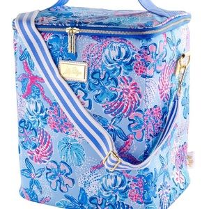 Lilly Pulitzer Beachcomber Insulated Cooler / Wine Carrier Tote Bag